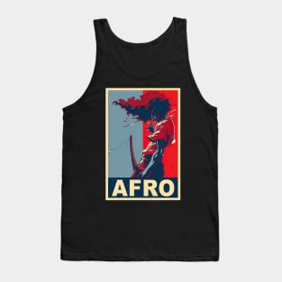 Afro Anime Vintage Tank Top